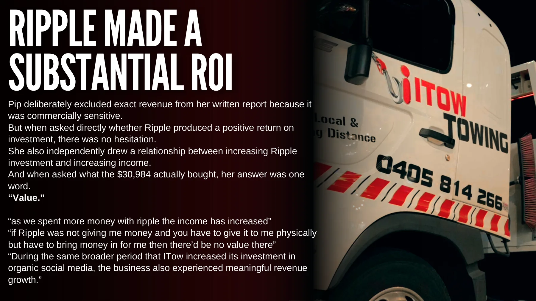 ITow case study, slide 7