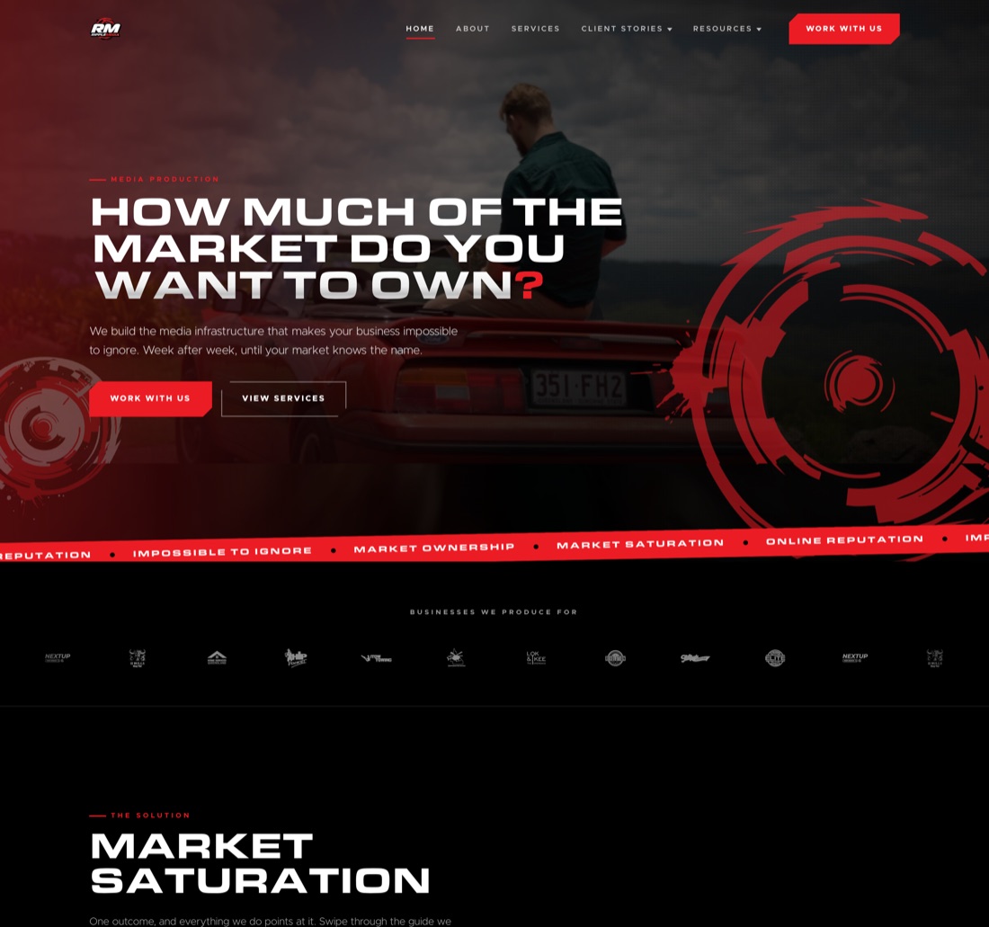 Ripple Media website built by NEXTUP